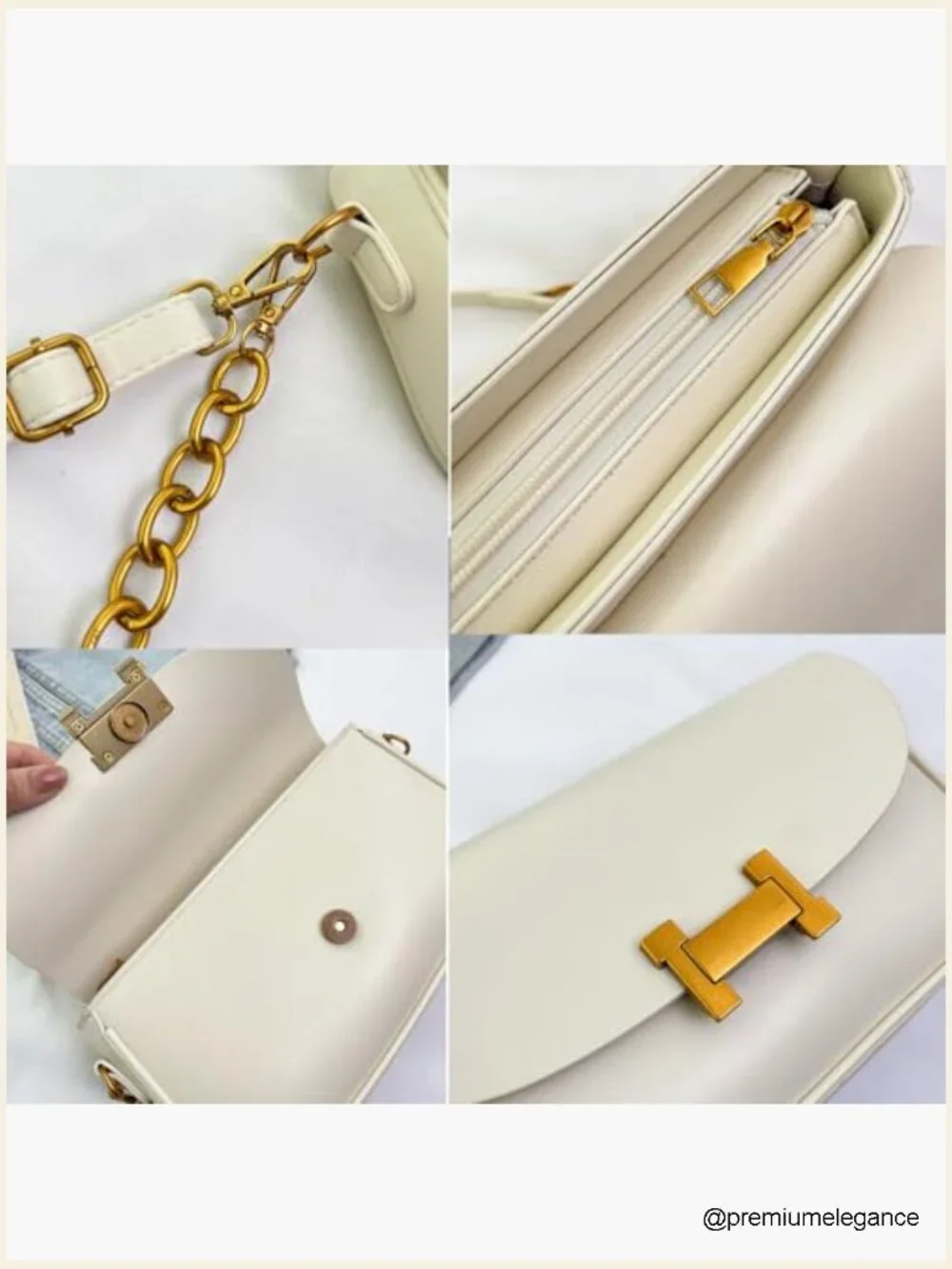 Vegan Leather Hobo Bag Crossbody Purse with 2 Removable Straps